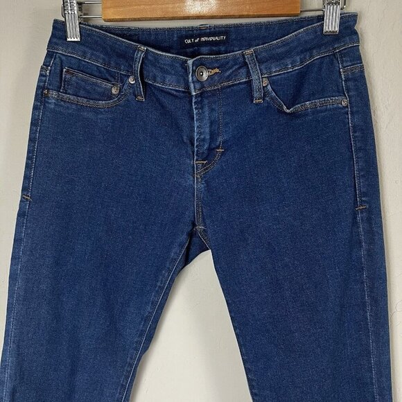 Cult of Individuality‎ Jeans Teaser Skinny Dark Wash Denim Size 27 - Picture 2 of 11